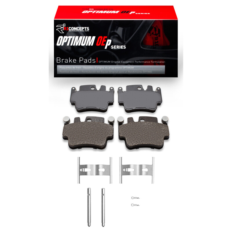 Porsche Boxster Brake Pads - Front + Rear - R1 Concepts - Optimum OE - `98-`05